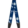 Guitar Strap - South Carolina Flags Scattered