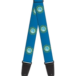 Guitar Strap - South Dakota Flags