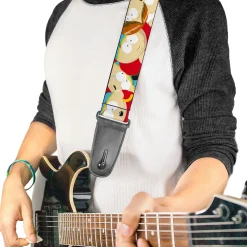 Guitar Strap - South Park Cartman Expressions Stacked