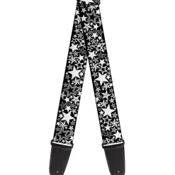 Guitar Strap - Stargazer Black White