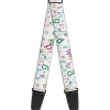 Guitar Strap - Stargazer White Multi Color