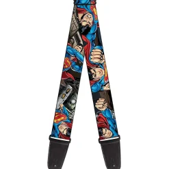 Guitar Strap - Superman Metropolis Face-Off