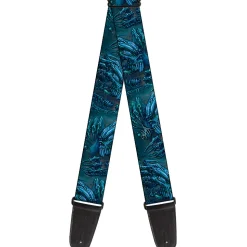 Guitar Strap - Tattoo Johnny-Brutal Blue