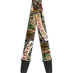 Guitar Strap - Trust No One Tan