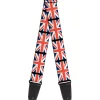 Guitar Strap - United Kingdom Flags