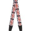 Guitar Strap - United Kingdom Flags Weathered