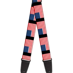 Guitar Strap - United States Flags