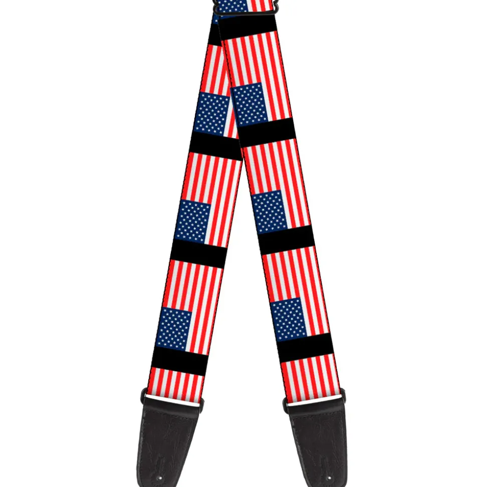Guitar Strap - United States Flags