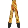 Guitar Strap - Vivid French Fries Stacked