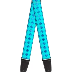 Guitar Strap - Wallpaper2 Baby Blue Blue