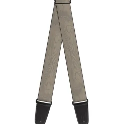 Guitar Strap - Wood Grain White Oak