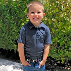 Harry Potter Logo Full Color Black/White Seatbelt Belt - Deathly Hallows Symbol/Death Mark Skull/Snakes Black/Gray/White/Red Webbing