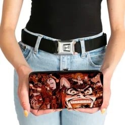 Hinged Wallet - Batman & Villlains Issue #37 Variant Cover Pose Reds Black