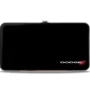 Hinged Wallet - DODGE Red Rhombus Corner Black Silver Red