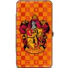 Hinged Wallet - Harry Potter GRYFFINDOR Crest Heraldry Checkers Golds Reds
