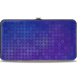 Hinged Wallet - Helga & Angelica WHAT's GOOD? Purples