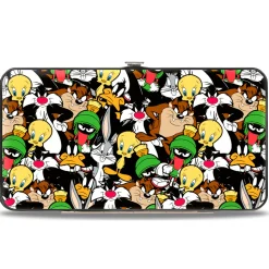 Hinged Wallet - Looney Tunes 6-Character Stacked Collage2