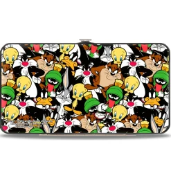 Hinged Wallet - Looney Tunes 6-Character Stacked Collage2