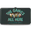 Hinged Wallet - Peanuts Gang THE GANG'S ALL HERE Group Pose Black/Blue