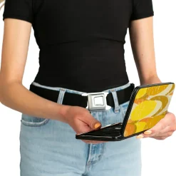 Hinged Wallet - Spots Stacked Weathered Yellows/Browns