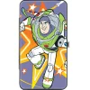 Hinged Wallet - Toy Story Buzz Lightyear Action Pose + Striping Red White Green Purple