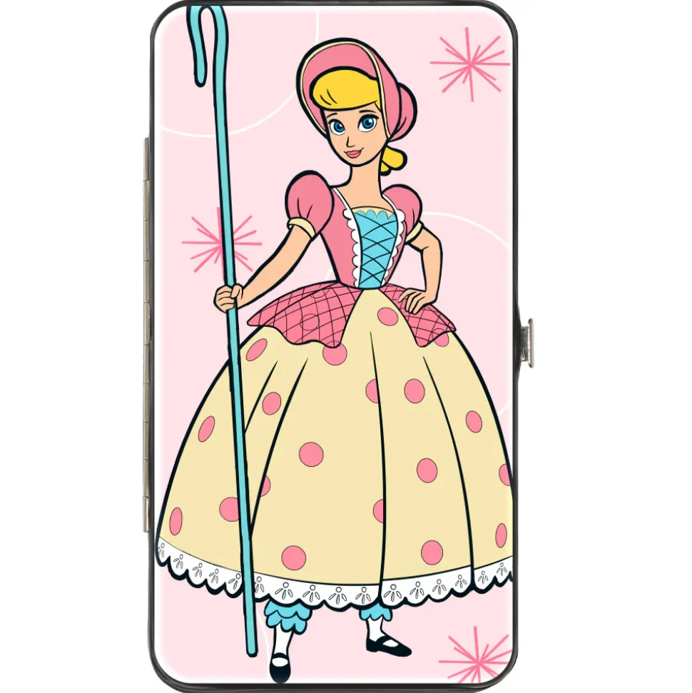 Hinged Wallet - Toy Story Bo Peep Standing Pose Pinks White