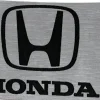 Honda Rock Star Buckle - Brushed Silver/Black