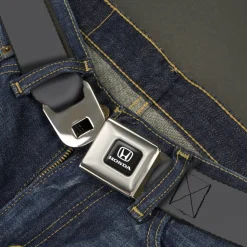 Honda Seatbelt Belt - Charcoal Webbing