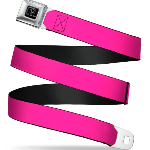 Honda Seatbelt Belt - Neon Pink Webbing