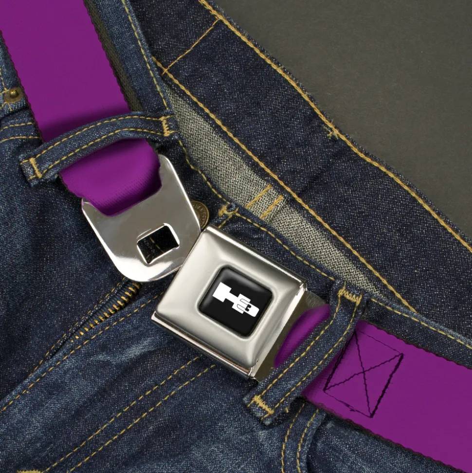 Hummer H3 Seatbelt Belt - Purple Webbing