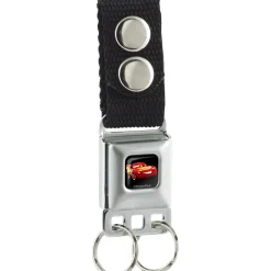 Keychain - Cars 3 Lightning McQueen Pose2 Full Color Black