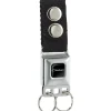 Keychain - CHALLENGER Script Black Silver
