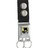Keychain - Chibi Batman Batmobile VROOOOM Full Color Yellow