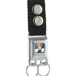 Keychain - Evil Queen Full Color Purple