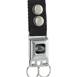 Keychain - Ford Emblem - Black