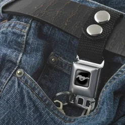 Keychain - Ford Mustang - Black