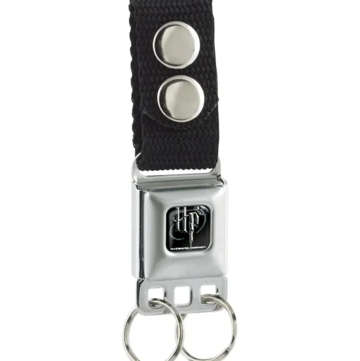 Keychain - Harry Potter Logo Full Color Black White