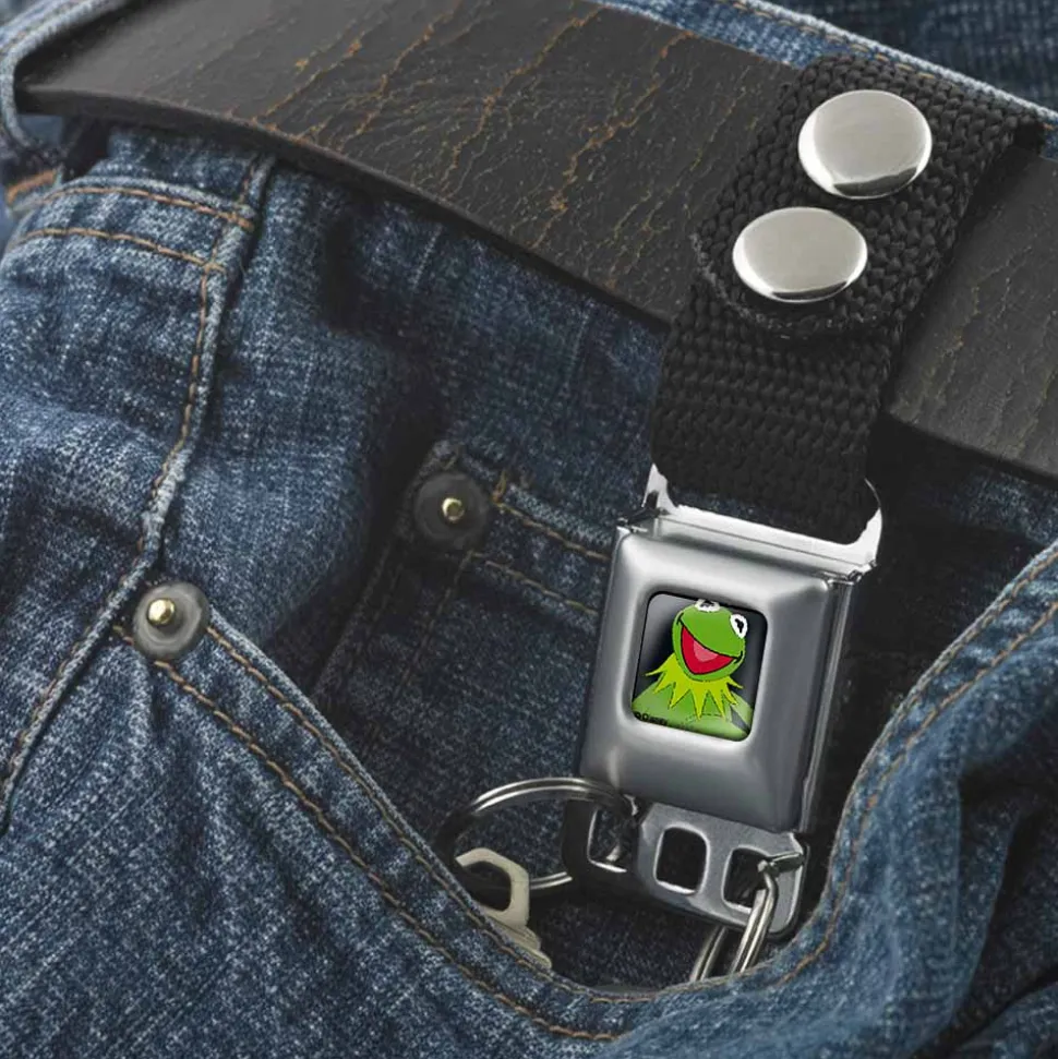 Keychain - Kermit the Frog Face Full Color