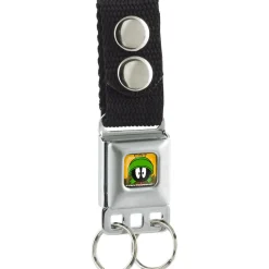 Keychain - Marvin the Martian Pose Stars Full Color Yellows