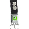 Keychain - Monster Mike's Face Full Color Green