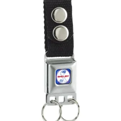 Keychain - SHELBY Tiffany Split Full Color Blue Red White