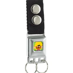 Keychain - Speedy Gonzalez Face Full Color Green