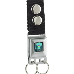 Keychain - Squidward Tentacles Pose MEH. Full Color Blues