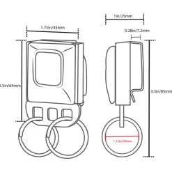 Keyholder - Dodge Viper