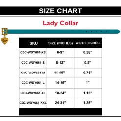 Lady and the Tramp Collar Movie Replica LADY 194 Heart Charm