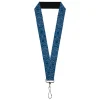 Lanyard - 1.0" - Avatar Last Airbender Water Element Symbol Blues