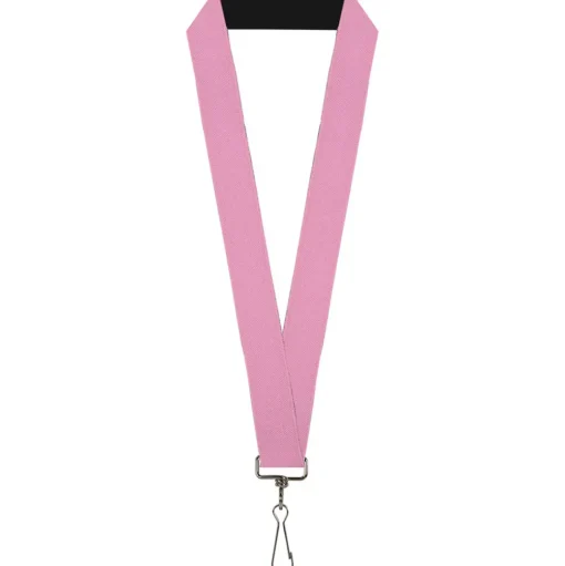 Lanyard - 1.0" - Baby Pink