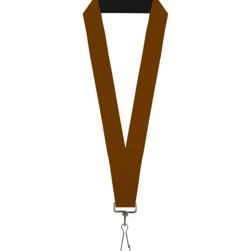 Lanyard - 1.0" - Brown