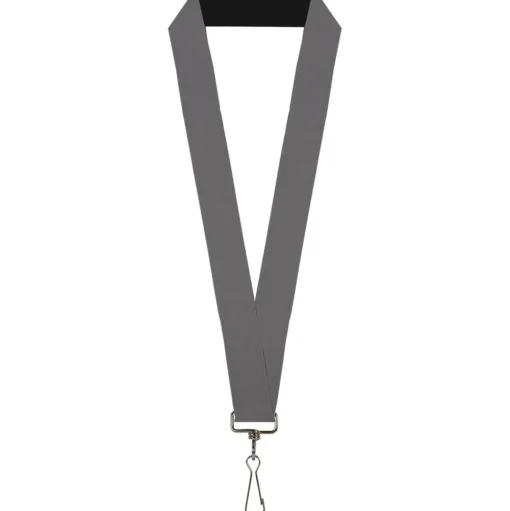 Lanyard - 1.0" - Charcoal