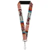 Lanyard - 1.0" - COKE IS IT! Pop Art Collage Multi Color
